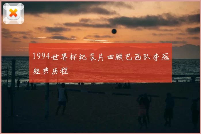 1994世界杯纪录片回顾巴西队夺冠经典历程