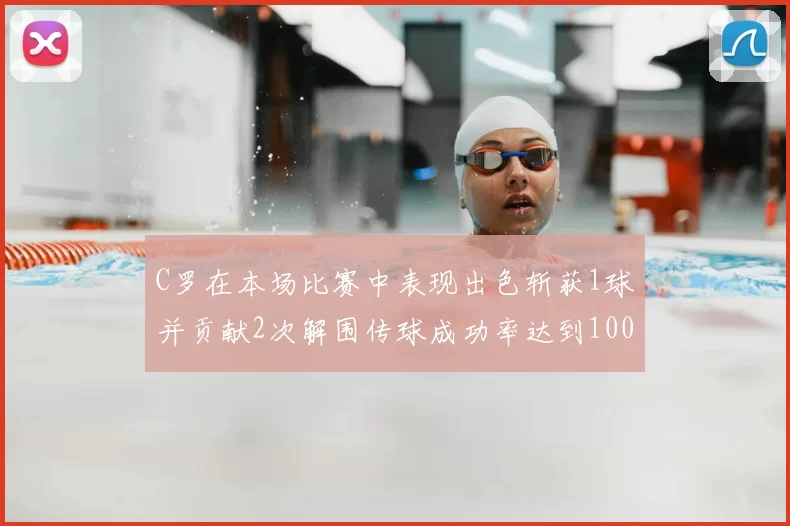 C罗在本场比赛中表现出色斩获1球并贡献2次解围传球成功率达到100