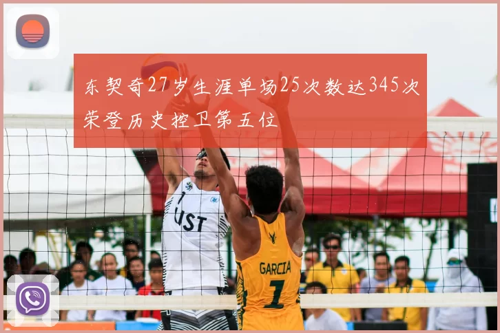 东契奇27岁生涯单场25次数达345次荣登历史控卫第五位